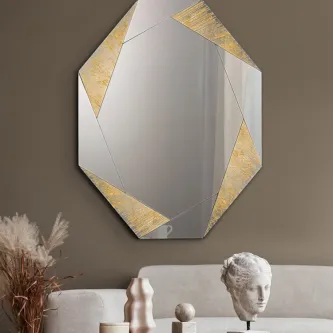 Um espelho é mais que um objeto de decoração, é uma peça essencial para o nosso bem-estar. O espelho Laverna foi desenhado com cuidado para criar um ambiente acolhedor e aconchegante.