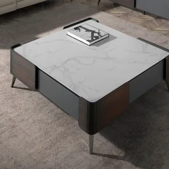 Mesa de Centro Calacatta Black