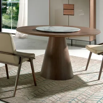 A elegância da nossa mesa de jantar redonda Chila dá ao seu espaço o toque final que faltava. Esta mesa é perfeita para reunir os amigos e familiares!