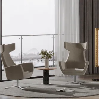 A poltrona Prestige tem o equilíbrio perfeito entre estilo e conforto para a sua sala ou quarto.