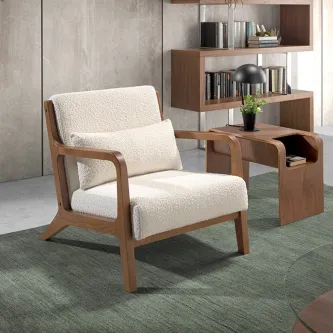 Estilo e conforto para os seus espaços. O Cadeirão Tura é a peça chave para momentos de relaxamento e descontração.