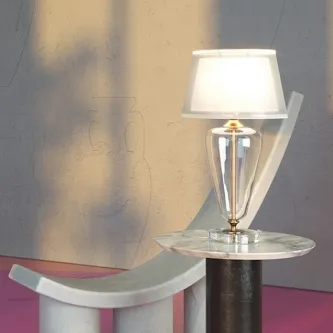 Um toque de sofisticação ao seu ambiente com o Candeeiro de Mesa Verre!