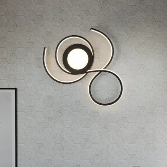 O plafon Jive é ideal para quem procura um design moderno e elegante, com iluminação difusa e agradável. Aproveite a versatilidade deste plafon para adicionar um toque acolhedor à sua casa!