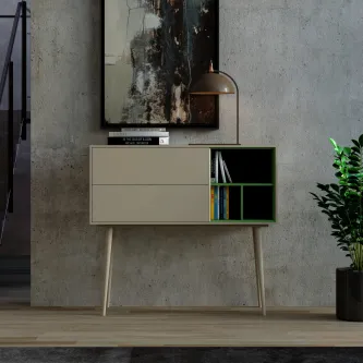 A Consola Enkel 8 é um modelo inovador que oferece a melhor arrumação com design moderno.
