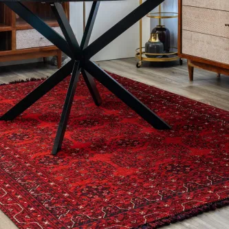 Um tapete feito com amor para adicionar charme e cor à sua casa o tapete Bukhara 02 é uma peça única que dá um toque de beleza e sofisticação para qualquer ambiente!