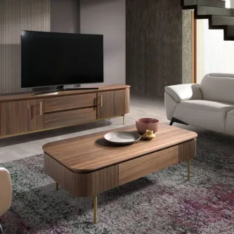 Base TV Rattan
