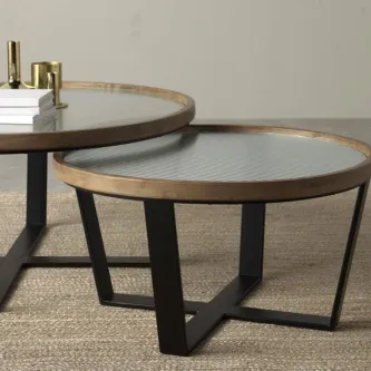 Conjunto de 2 Mesa de Centro Júlia 