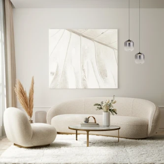 Candeeiro suspenso Aelia Round em vidro e metal, par pendurado numa sala neutra