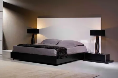 Cama Cristal Recta Estofada