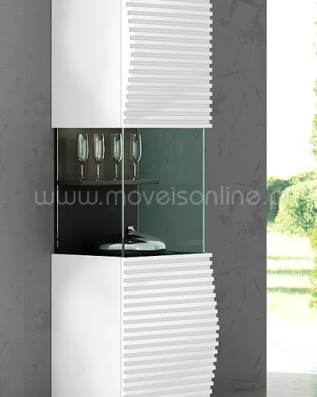 Vitrine Ellipse com LED