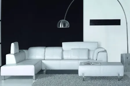 Sofa de canto Metalica com Extras