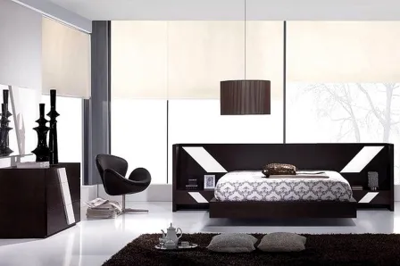Quarto Wengue e Aplicações Brancas