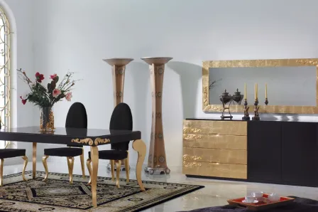 Sala de Jantar Folha de Ouro Luxus