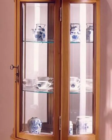 Vitrine Meia Lua com Pés