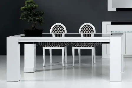 Mesa Vidro Extensivel  Plenitude 
