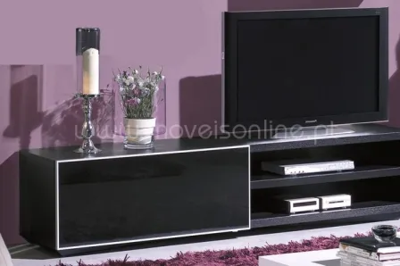 Movel TV e LCD Porta de Correr Vidro