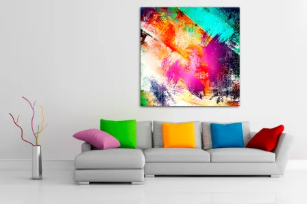 Quadro Explosão de Cores