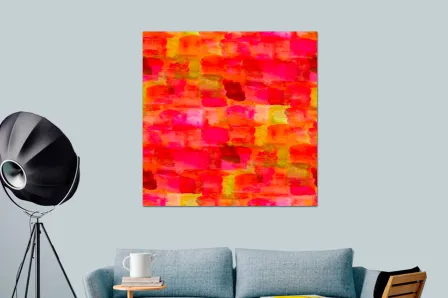 Quadro Manchas Rosadas