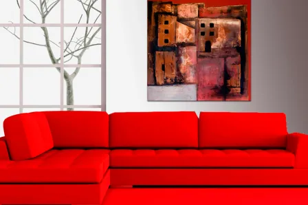 Quadro Casas Obscuras 