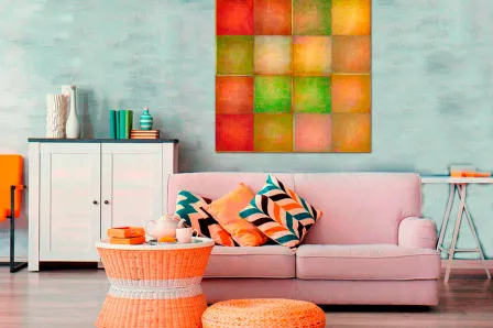 Quadro Colorful Squares