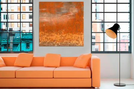 Quadro Beje Sentido