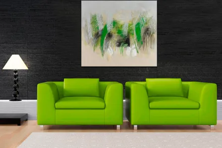 Quadro Detalhados a Verde