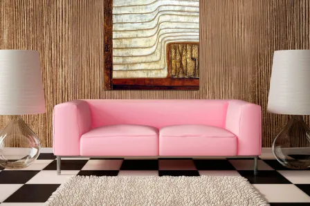 Quadro Linhas Enviesadas 