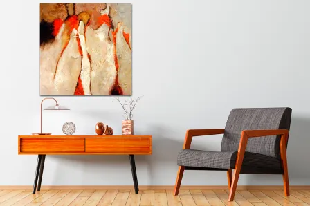 Quadro Feixes de Laranja