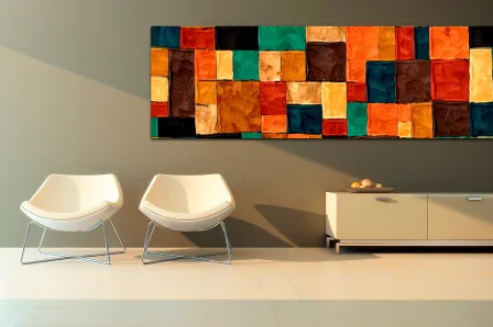 Quadro Sequência de Quadrados