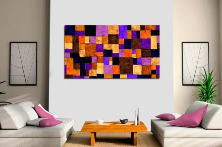 Quadro Sol aos Quadrados