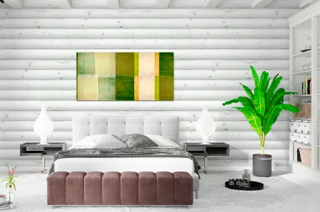 Quadro Verde ao Cubo 