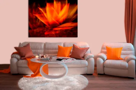 Quadro Movimento Floral