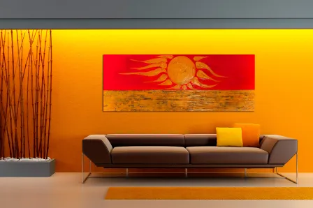Quadro Sol Posto