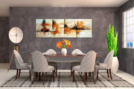 Quadro Feixes de Castanho