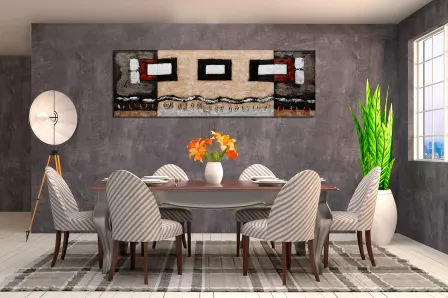 Quadro Pequenos Retângulos