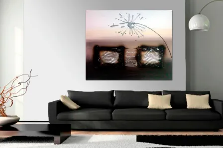 Quadro Candeeiro em Flor