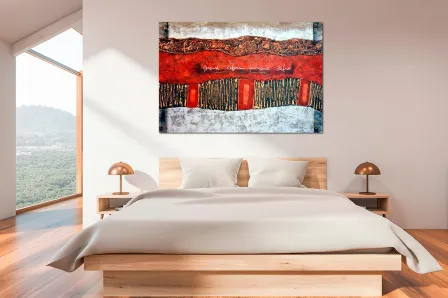 Quadro Extensão Vermelha