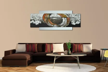 Quadro Círculo Laranjinha