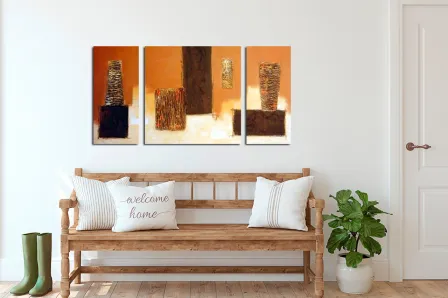 Quadro Colunas às Riscas