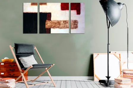 Quadro Marcas Retas