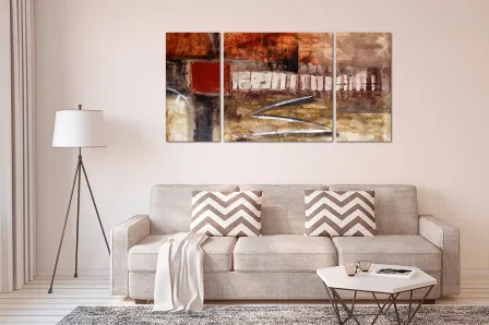 Quadro Zig Zag on  Floor