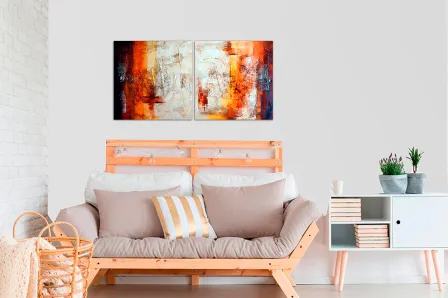 Quadro Passagem de Cor