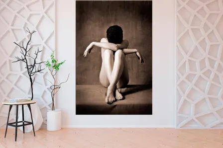 Quadro Debruçada  