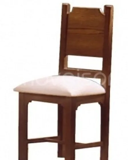 Cadeira Rustica com Estofo