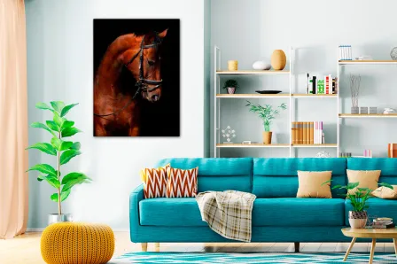 Quadro Cavalo Castanho
