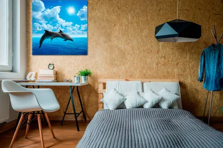 Quadro Golfinhos a Par
