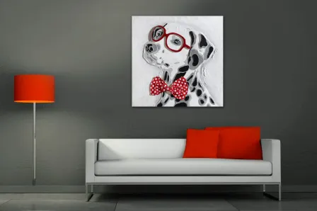 Quadro Cão de Laçarote 