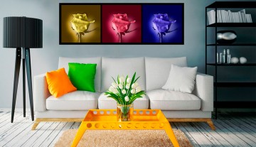 Quadro Conjunto de Rosas