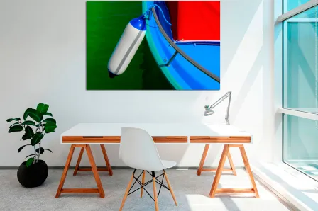 Quadro Barco com Bóia 