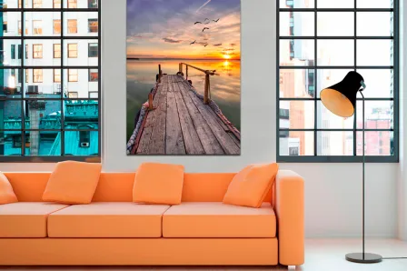 Quadro Relaxante Mar
